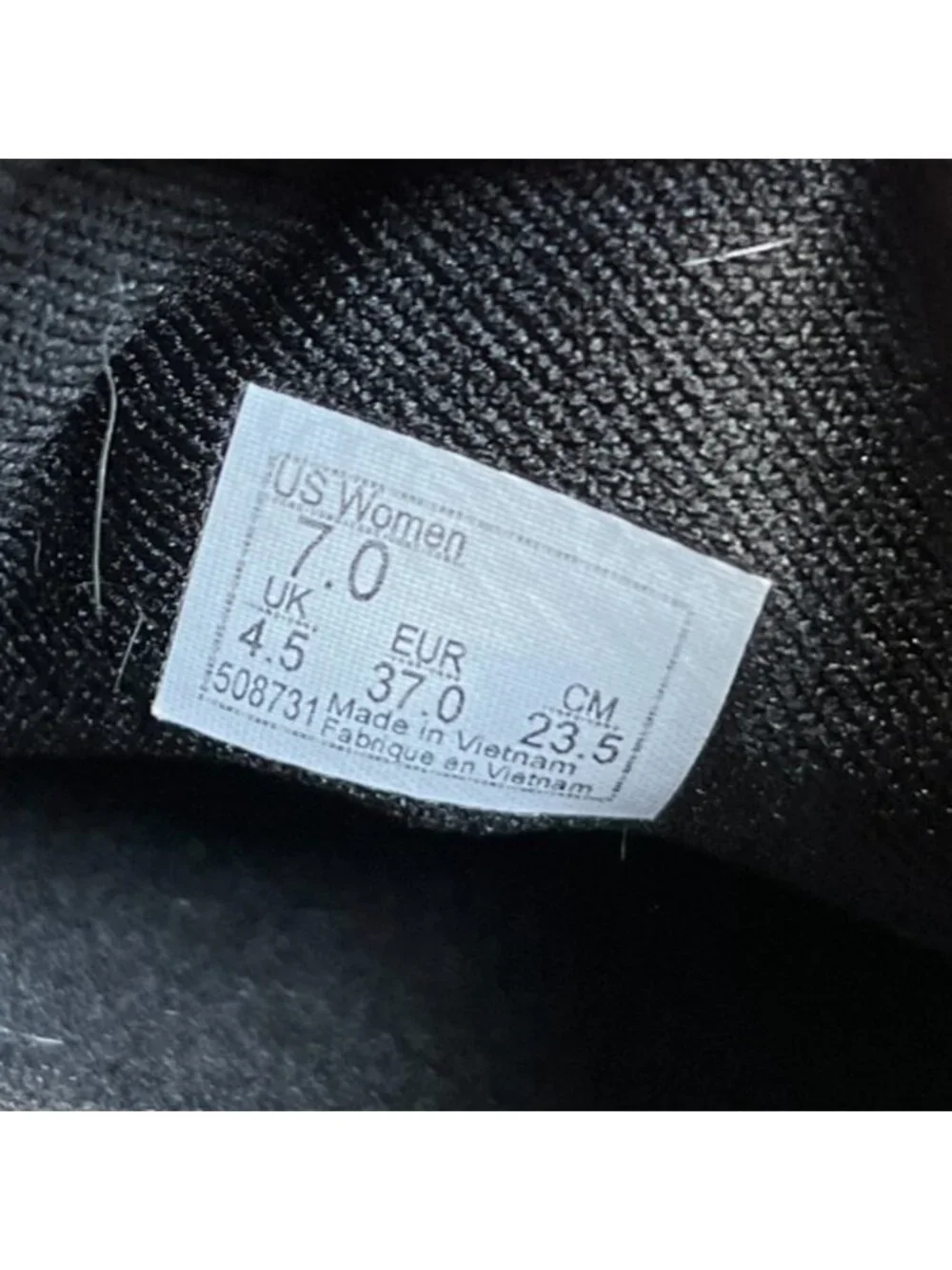Vans Ward Womens Size 7 Black White Athletic Walking Skateboard Shoes Sneakers